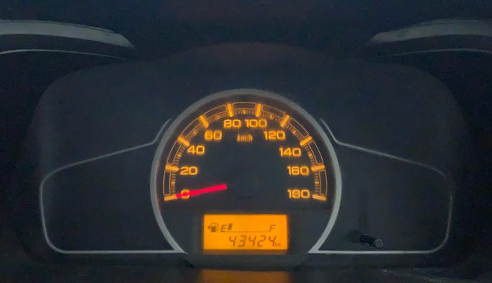 2019 Maruti Alto LXI, Petrol, Manual, 43,637 km, Odometer Image