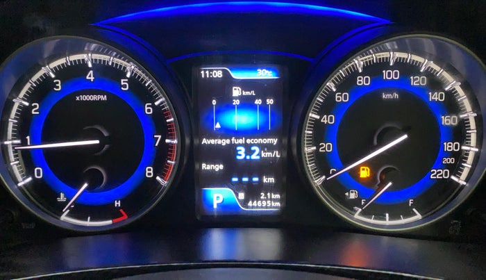 2017 Maruti Baleno ZETA CVT PETROL 1.2, Petrol, Automatic, 44,695 km, Odometer Image