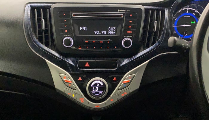 2017 Maruti Baleno ZETA CVT PETROL 1.2, Petrol, Automatic, 44,695 km, Air Conditioner