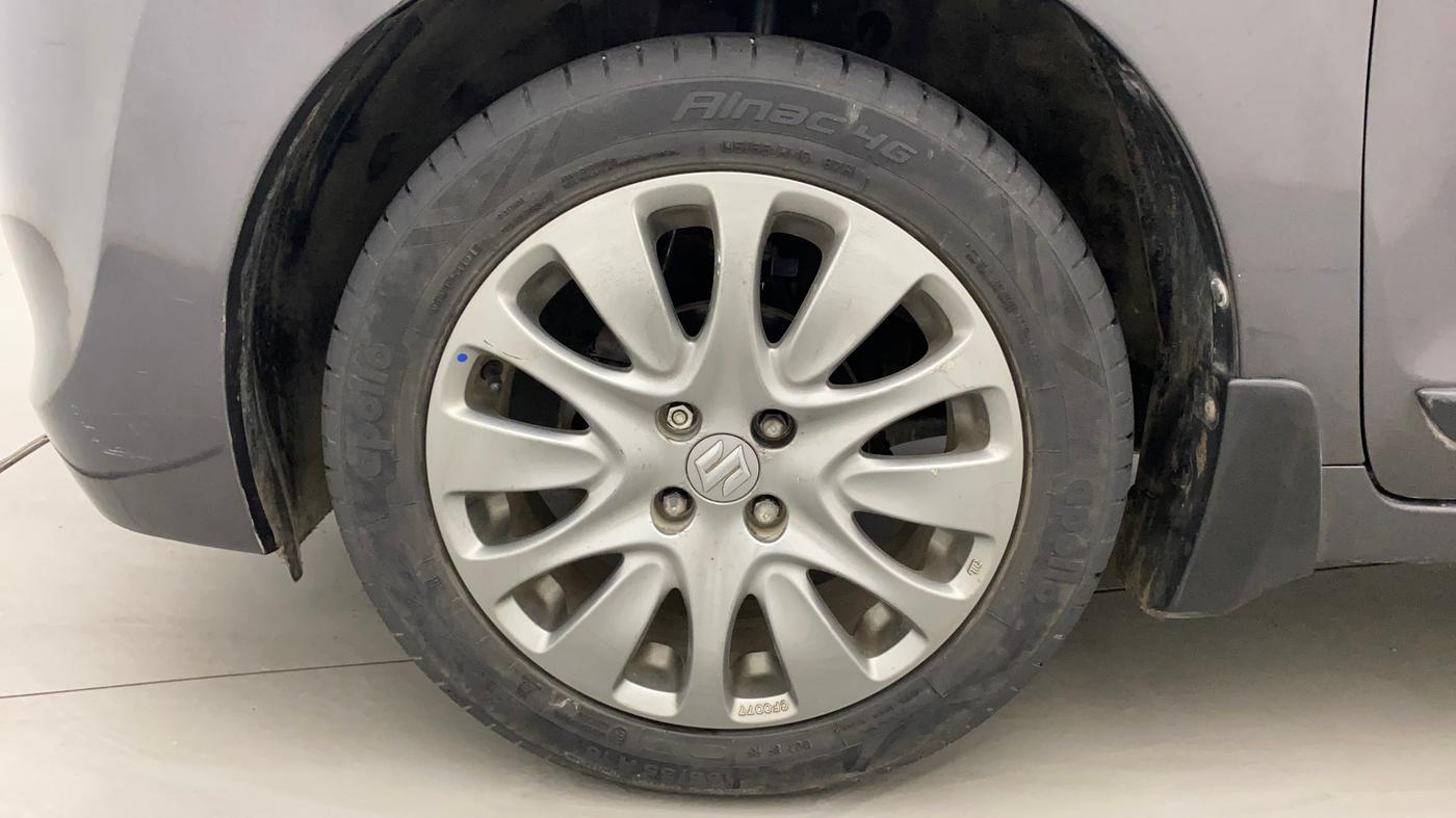2017 Maruti Baleno ZETA CVT PETROL 1.2, Petrol, Automatic, 44,695 km, Left Front Wheel