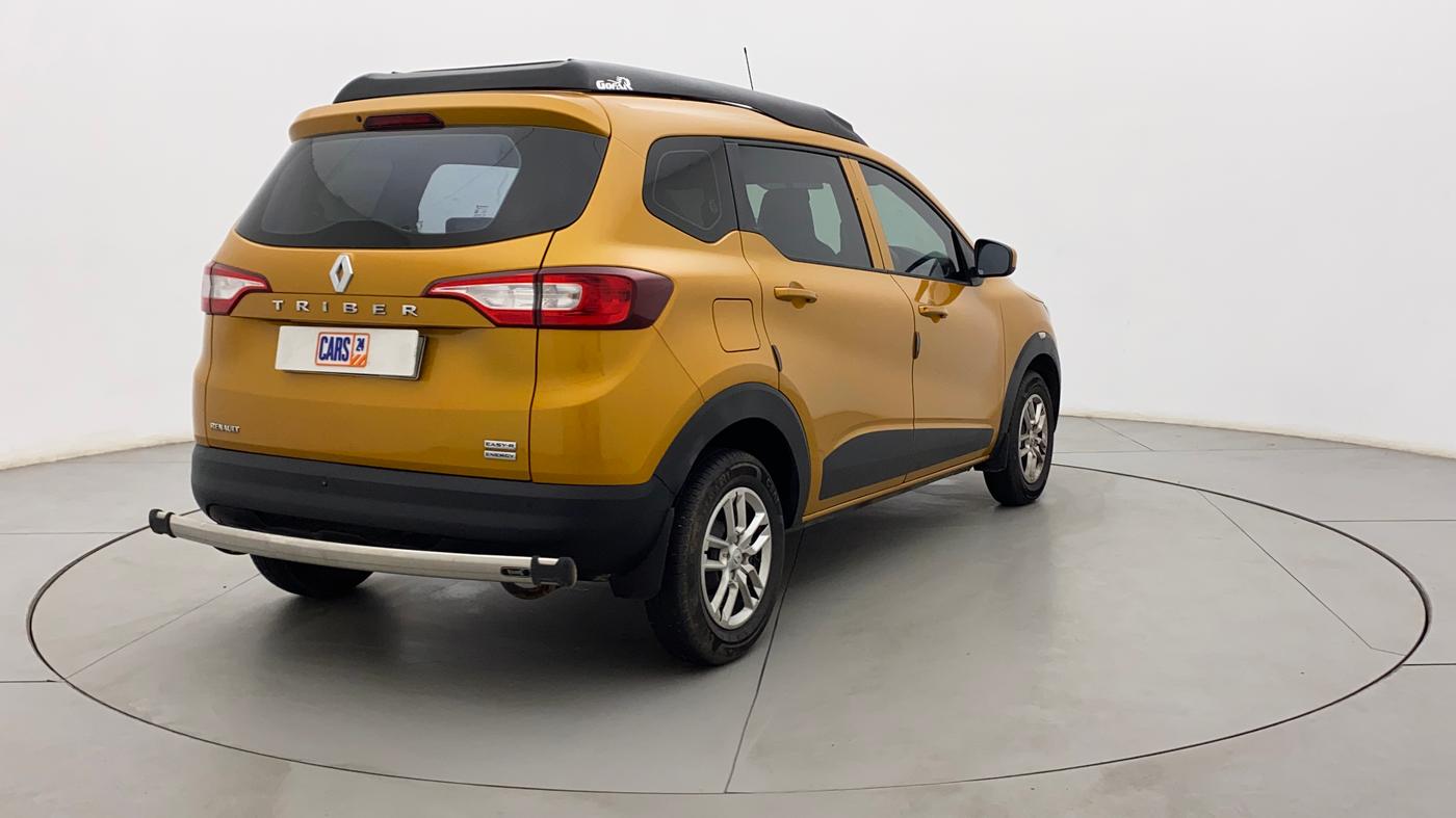 2021 Renault TRIBER RXL AMT, Petrol, Automatic, 12,741 km, Right Back Diagonal