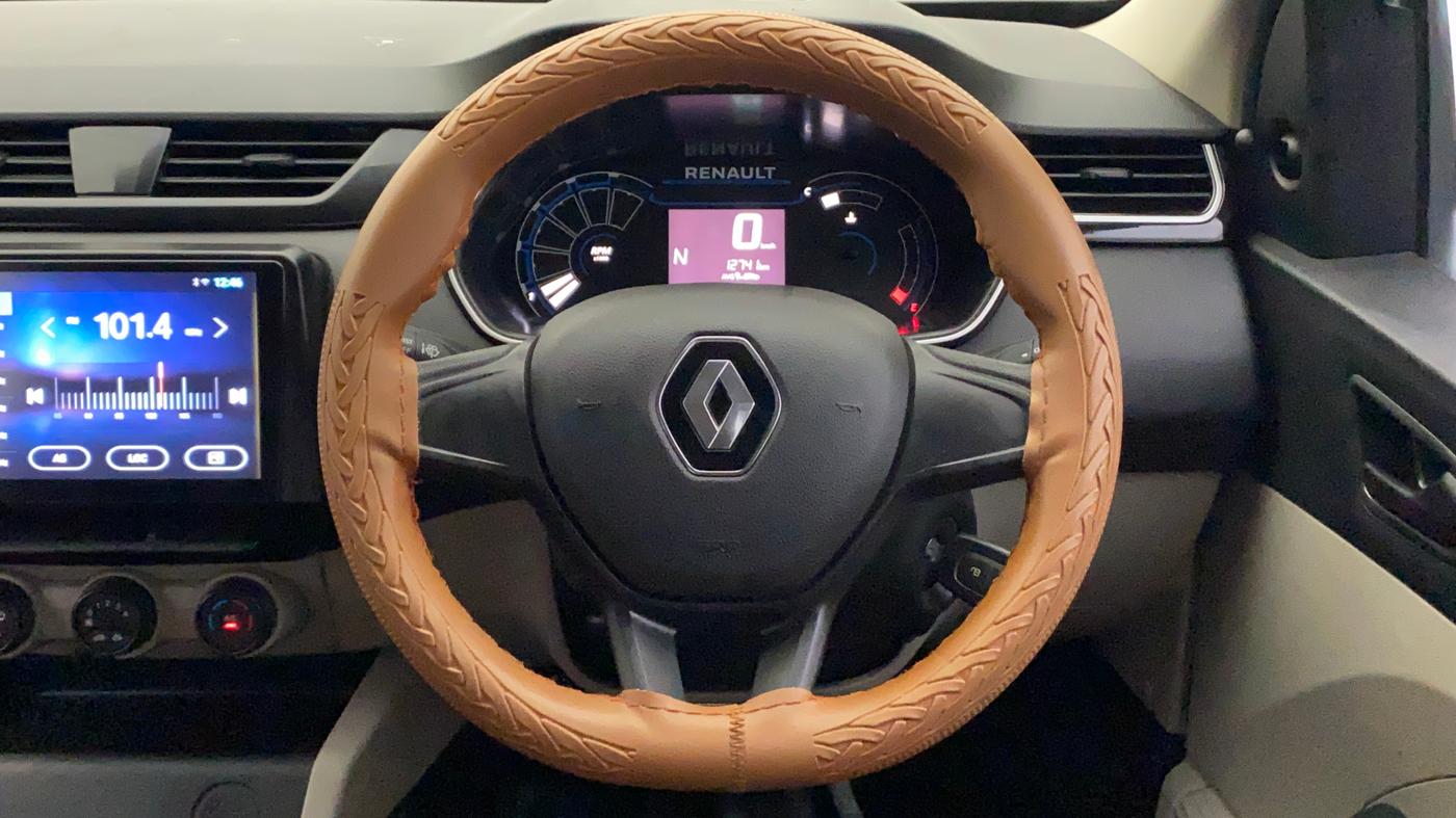 2021 Renault TRIBER RXL AMT, Petrol, Automatic, 12,741 km, Steering Wheel Close Up