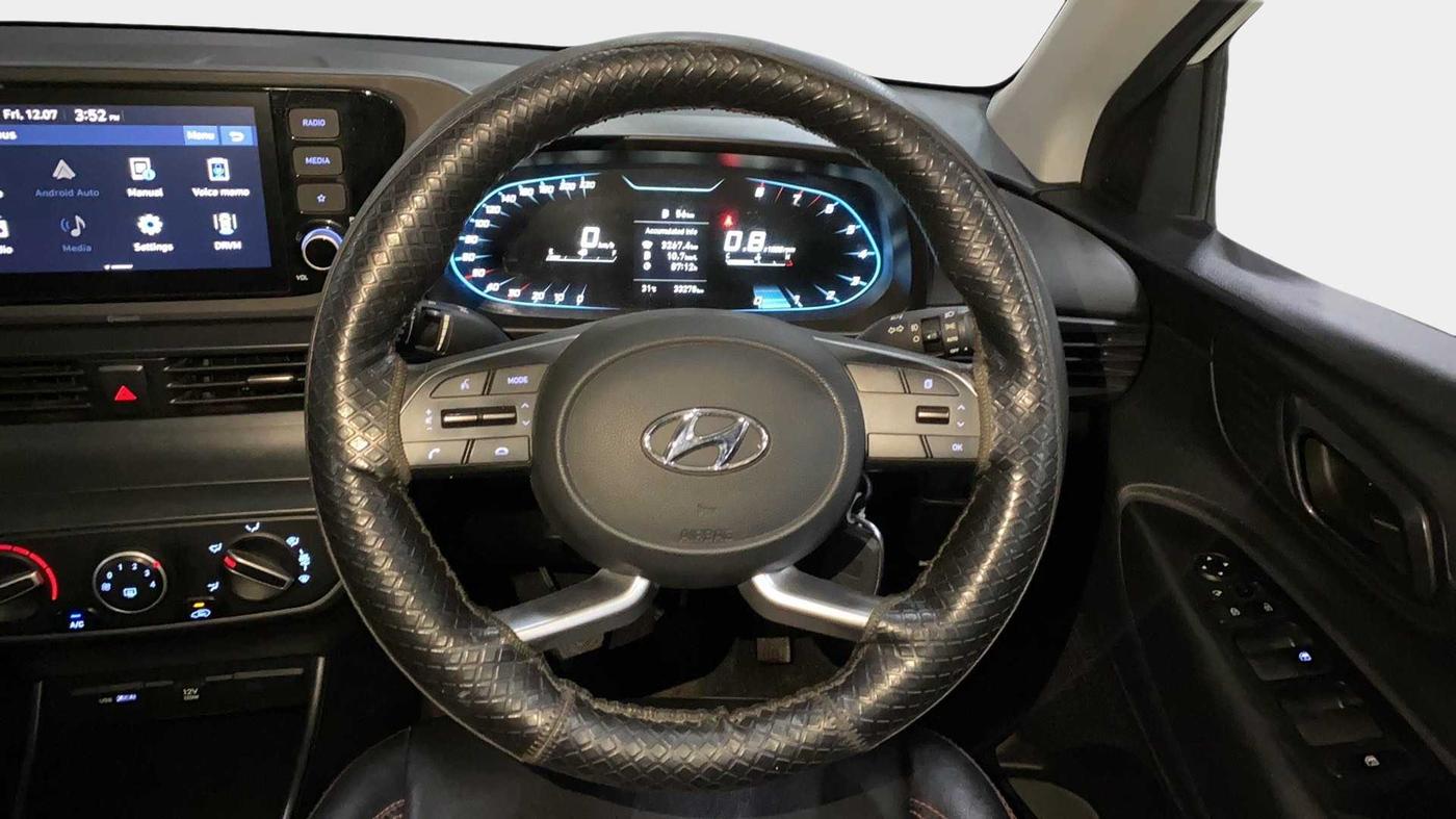2021 Hyundai NEW I20 SPORTZ 1.2 MT, Petrol, Manual, 33,147 km, Steering Wheel Close Up