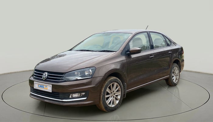 2015 Volkswagen Vento HIGHLINE 1.5 AT, Diesel, Automatic, 80,402 km, Left Front Diagonal