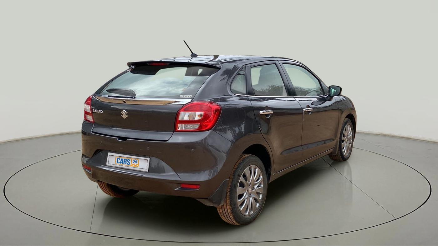 2018 Maruti Baleno ALPHA CVT PETROL 1.2, Petrol, Automatic, 26,277 km, Right Back Diagonal