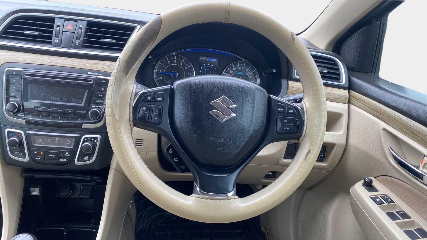 2020 Maruti Ciaz DELTA 1.5 SHVS MT PETROL, Petrol, Manual, 63,935 km, Steering Wheel Close Up