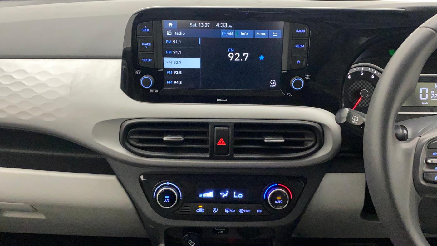 2021 Hyundai GRAND I10 NIOS ASTA AMT 1.2 KAPPA VTVT, Petrol, Automatic, 12,677 km, Air Conditioner