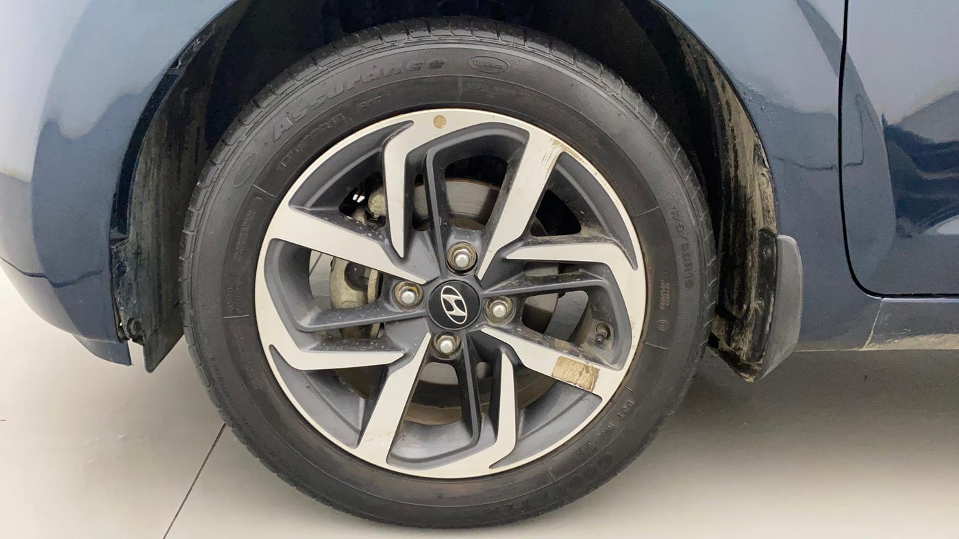 2021 Hyundai GRAND I10 NIOS ASTA AMT 1.2 KAPPA VTVT, Petrol, Automatic, 12,677 km, Left Front Wheel