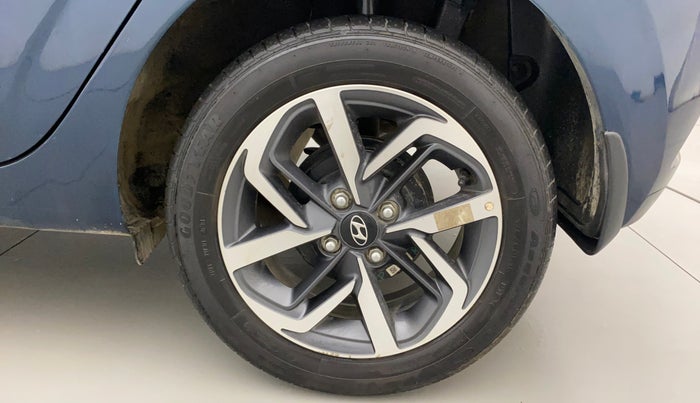2021 Hyundai GRAND I10 NIOS ASTA AMT 1.2 KAPPA VTVT, Petrol, Automatic, 12,677 km, Left Rear Wheel