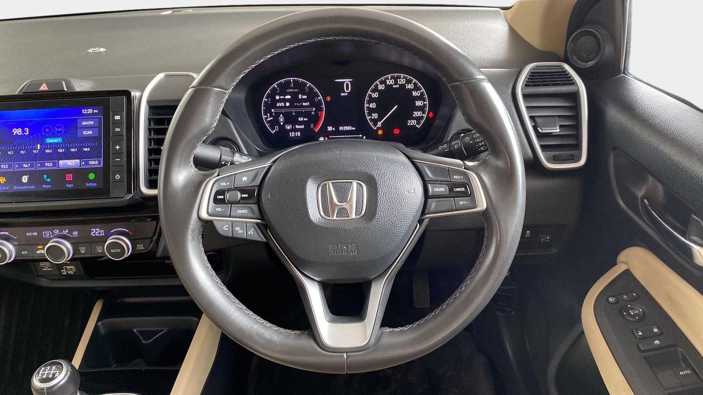 2022 Honda City 1.5L I-VTEC VX, Petrol, Manual, 12,910 km, Steering Wheel Close Up