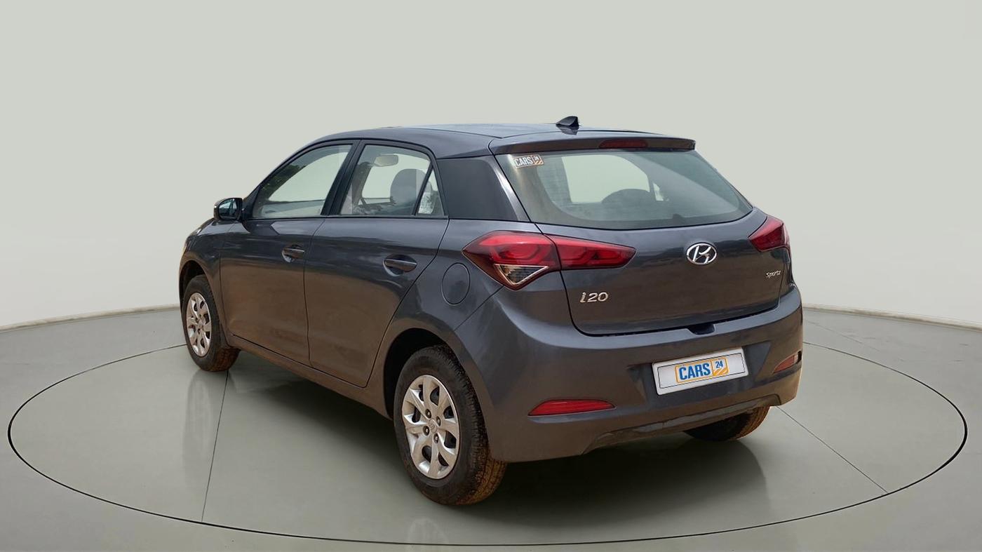 2017 Hyundai Elite i20 SPORTZ 1.2, CNG, Manual, 73,900 km, Left Back Diagonal
