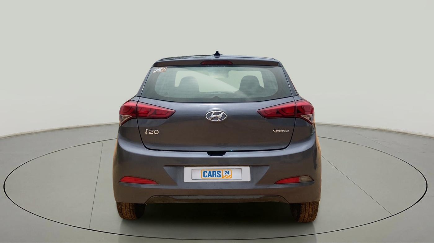 2017 Hyundai Elite i20 SPORTZ 1.2, CNG, Manual, 73,900 km, Back/Rear