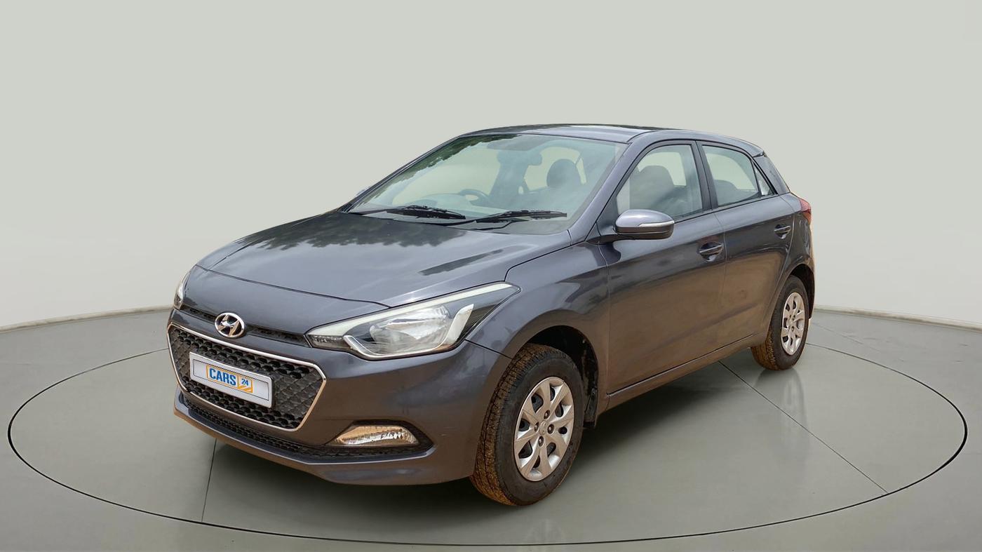 2017 Hyundai Elite i20 SPORTZ 1.2, CNG, Manual, 73,900 km, Left Front Diagonal