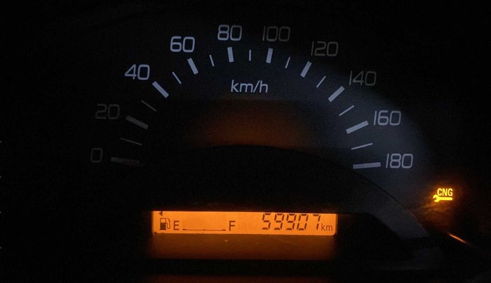 2014 Maruti Wagon R 1.0 LXI CNG, CNG, Manual, 59,921 km, Odometer Image