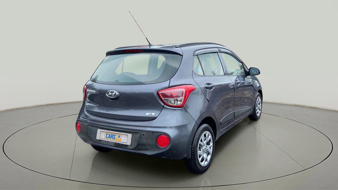 2019 Hyundai Grand i10 MAGNA AT 1.2 KAPPA VTVT, Petrol, Automatic, 40,372 km, Right Back Diagonal