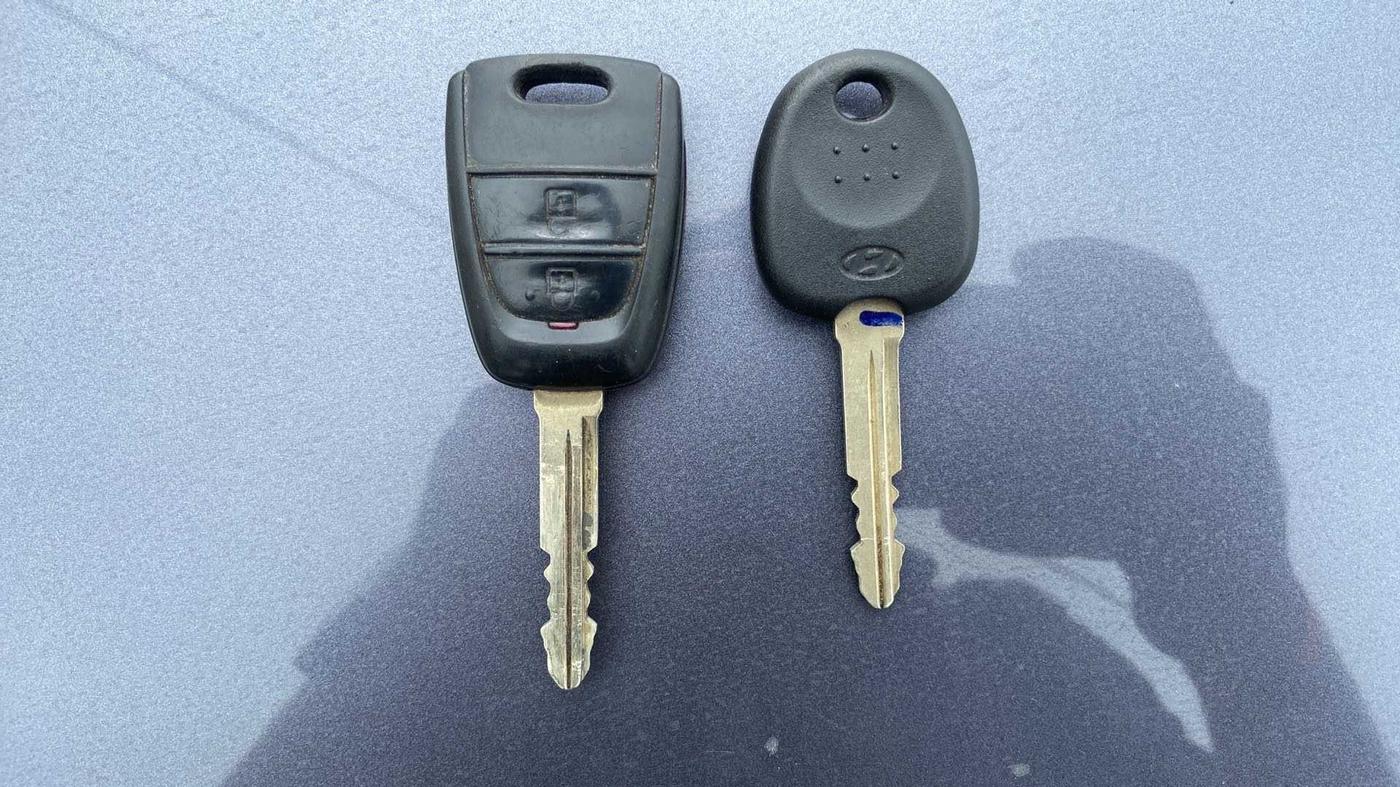 2019 Hyundai Grand i10 MAGNA AT 1.2 KAPPA VTVT, Petrol, Automatic, 40,372 km, Key Close Up