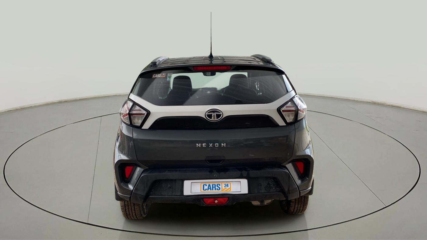 2021 Tata NEXON XMA SUNROOF PETROL, CNG, Automatic, 35,086 km, Back/Rear