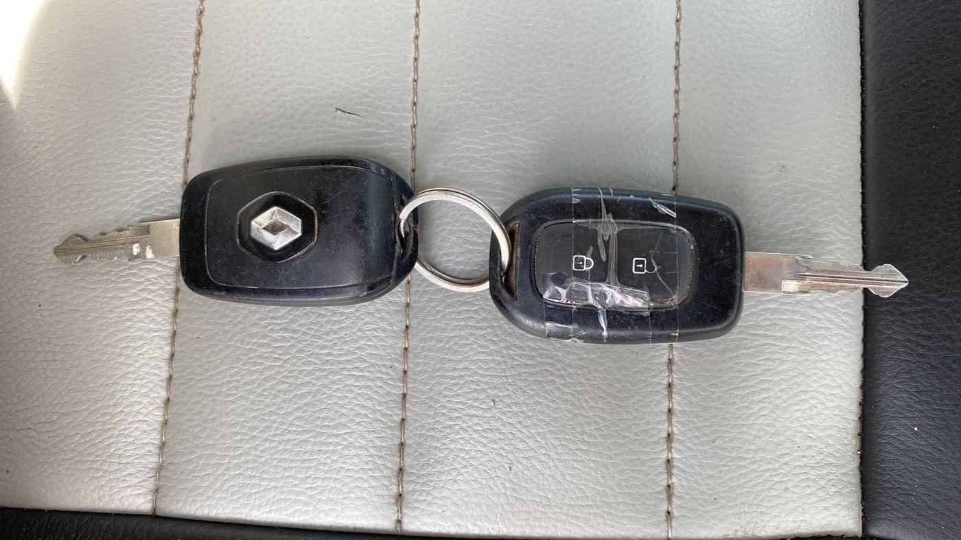 2016 Renault Duster RXL 1.6 PETROL, Petrol, Manual, 63,292 km, Key Close Up
