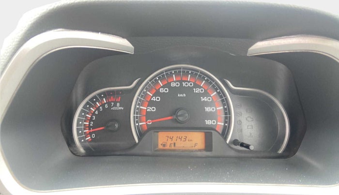 2018 Maruti Alto K10 VXI, CNG, Manual, 74,121 km, Odometer Image