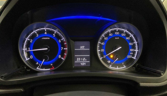 2016 Maruti Baleno DELTA PETROL 1.2, Petrol, Manual, 33,099 km, Odometer Image