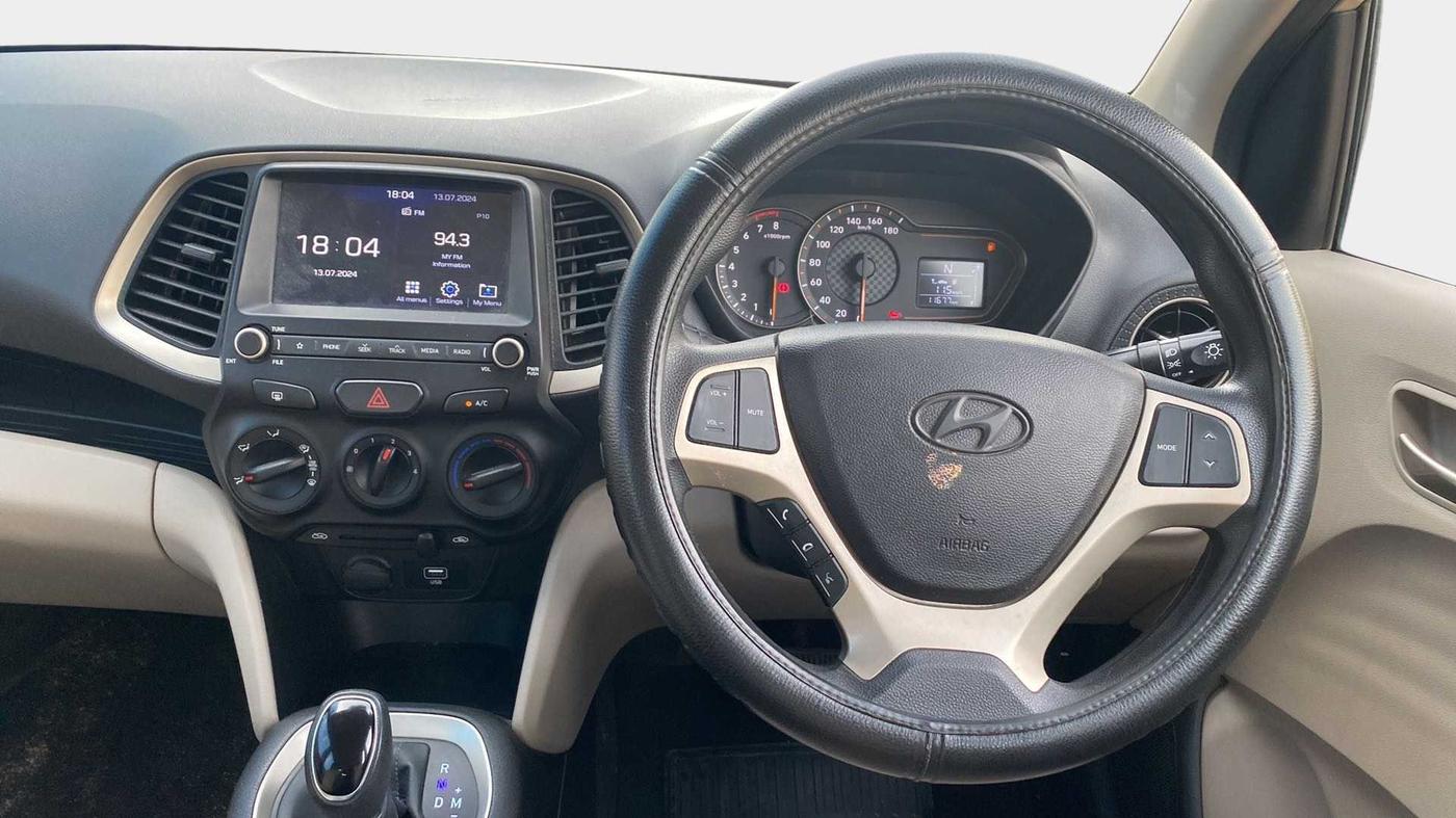 2019 Hyundai NEW SANTRO SPORTZ AMT, Petrol, Automatic, 11,663 km, Steering Wheel Close Up