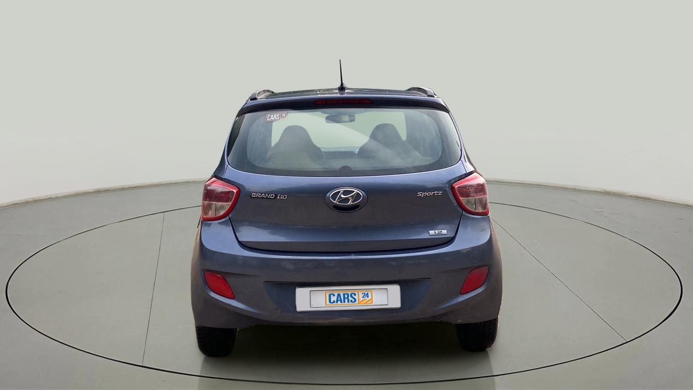 2014 Hyundai Grand i10 SPORTZ 1.2 KAPPA VTVT, Petrol, Manual, 35,541 km, Back/Rear