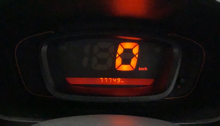 2016 Renault Kwid RXT 0.8, Petrol, Manual, 77,390 km, Odometer Image