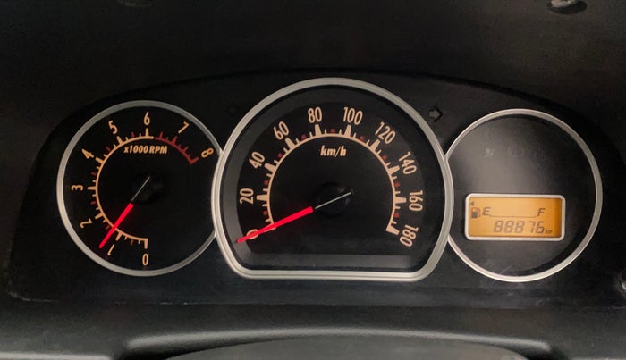 2012 Maruti Alto K10 VXI, Petrol, Manual, 88,876 km, Odometer Image