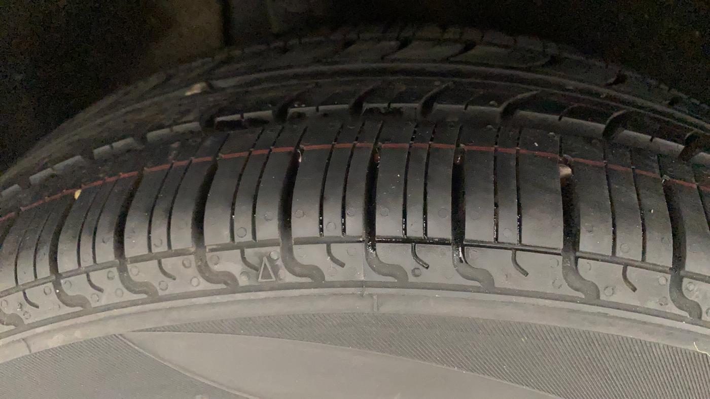 2016 Maruti Baleno DELTA PETROL 1.2, Petrol, Manual, 57,627 km, Right Rear Tyre Tread