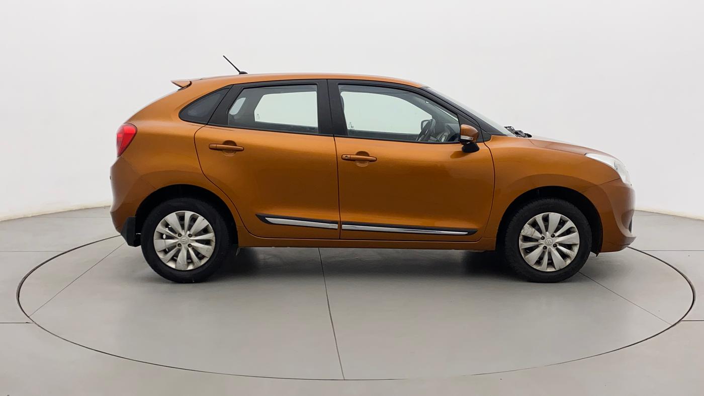 2016 Maruti Baleno DELTA PETROL 1.2, Petrol, Manual, 57,627 km, Right Side View