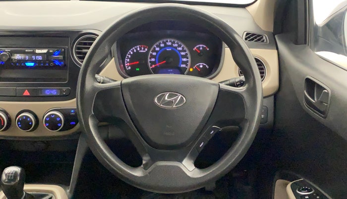 2016 Hyundai Grand i10 MAGNA 1.2 KAPPA VTVT, Petrol, Manual, 91,568 km, Steering Wheel Close Up