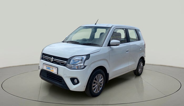 2019 Maruti New Wagon-R ZXI 1.2 AMT, Petrol, Automatic, 39,127 km, Left Front Diagonal