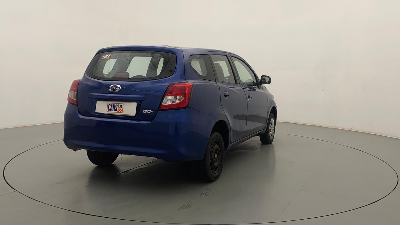 2017 Datsun Go Plus T, Petrol, Manual, 20,579 km, Right Back Diagonal
