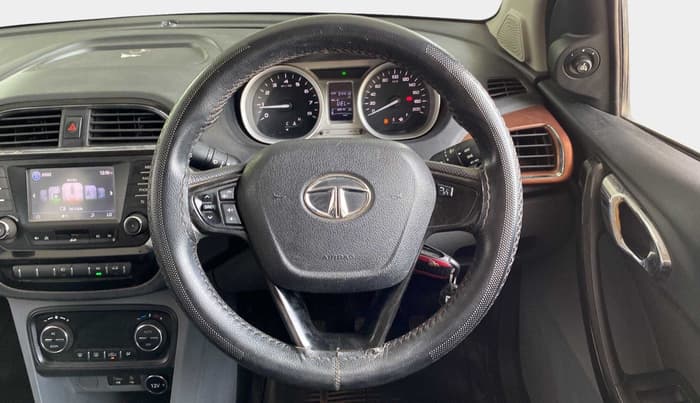2017 Tata TIGOR XZ (O) PETROL, Petrol, Manual, 54,405 km, Steering Wheel Close Up