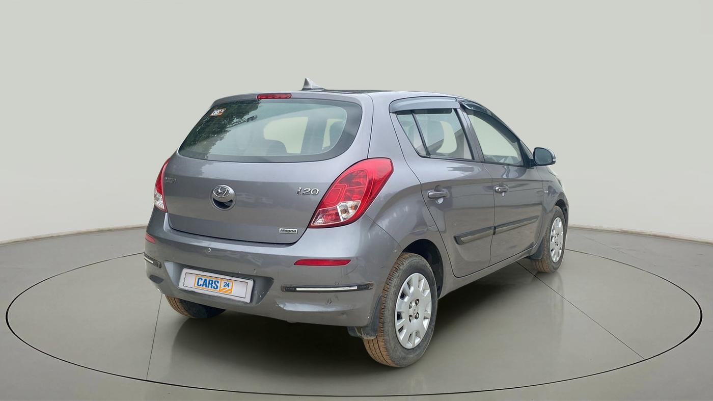 2013 Hyundai i20 MAGNA (O) 1.2, Petrol, Manual, 60,032 km, Right Back Diagonal
