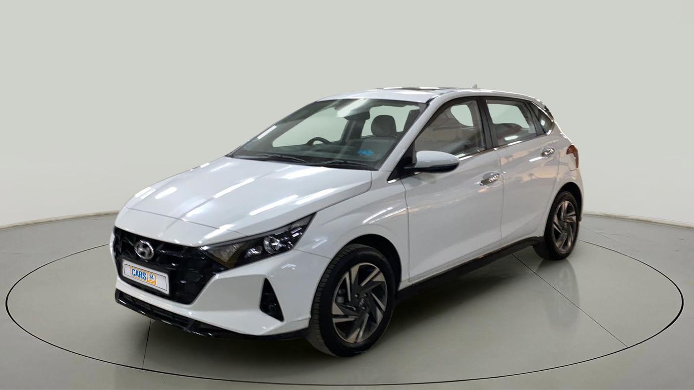 2023 Hyundai NEW I20 ASTA (O) 1.2 AT, Petrol, Automatic, 10,520 km, Left Front Diagonal