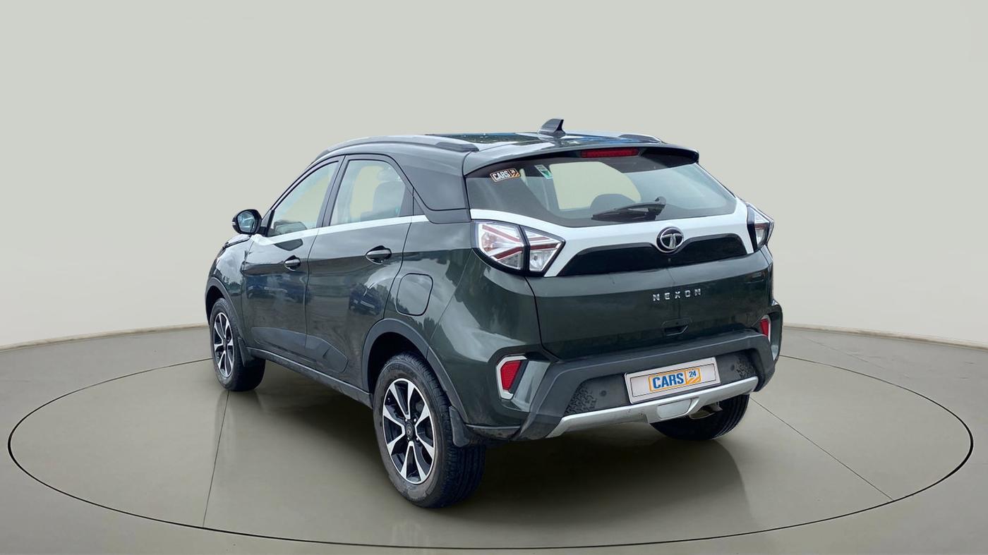 2020 Tata NEXON XZA PLUS PETROL, Petrol, Automatic, 51,907 km, Left Back Diagonal