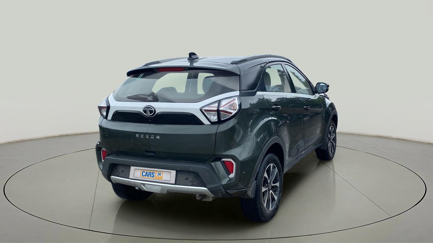 2020 Tata NEXON XZA PLUS PETROL, Petrol, Automatic, 51,907 km, Right Back Diagonal