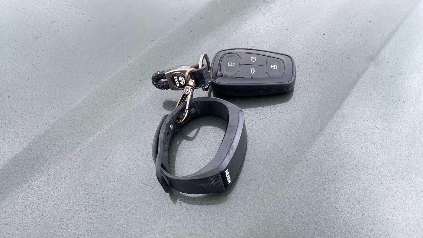 2020 Tata NEXON XZA PLUS PETROL, Petrol, Automatic, 51,907 km, Key Close Up