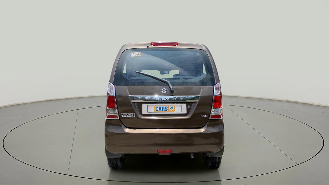 2012 Maruti Wagon R 1.0 VXI, Petrol, Manual, 60,764 km, Back/Rear