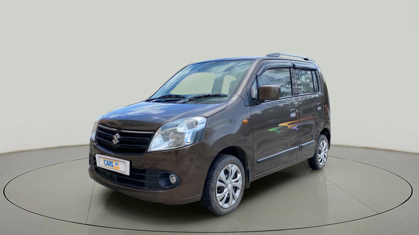 2012 Maruti Wagon R 1.0 VXI, Petrol, Manual, 60,764 km, Left Front Diagonal
