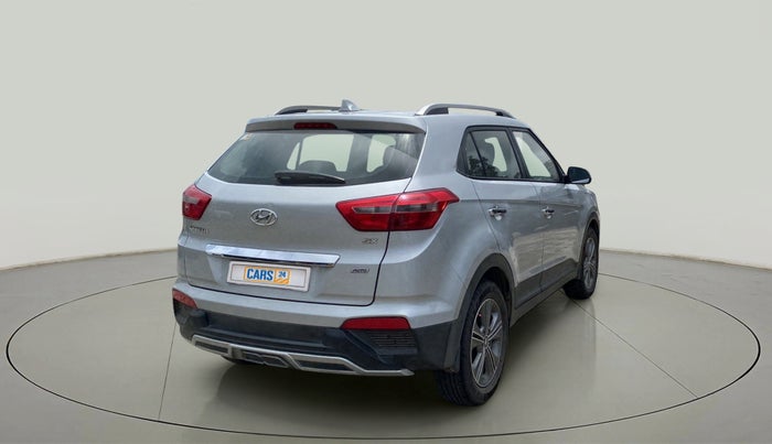 2018 Hyundai Creta SX PLUS AT 1.6 PETROL, Petrol, Automatic, 35,805 km, Right Back Diagonal