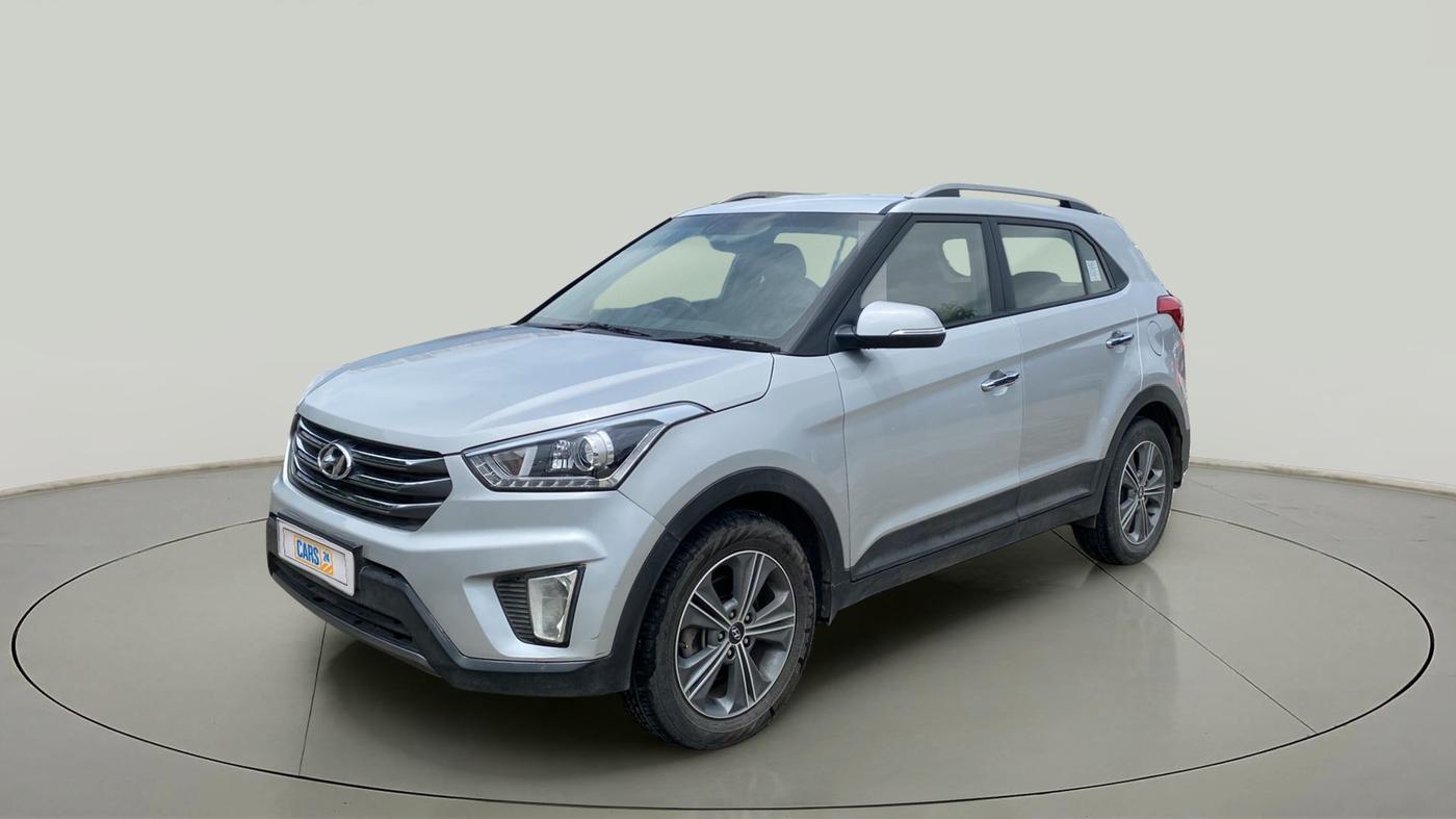 2018 Hyundai Creta SX PLUS AT 1.6 PETROL, Petrol, Automatic, 35,805 km, Left Front Diagonal