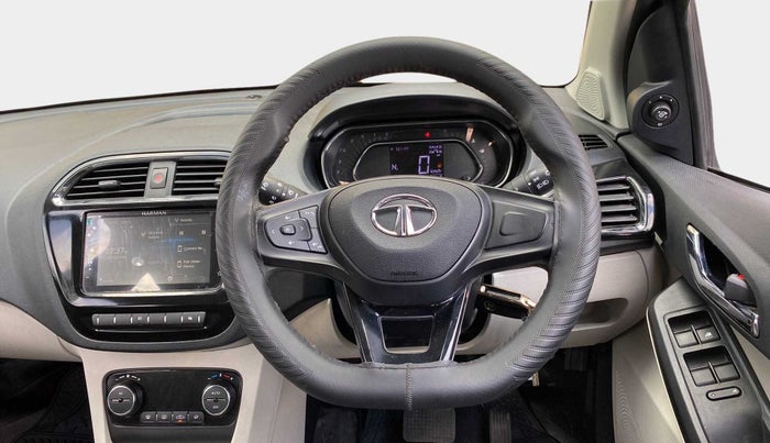 2023 Tata Tiago XZA PLUS PETROL, Petrol, Automatic, 7,889 km, Steering Wheel Close Up