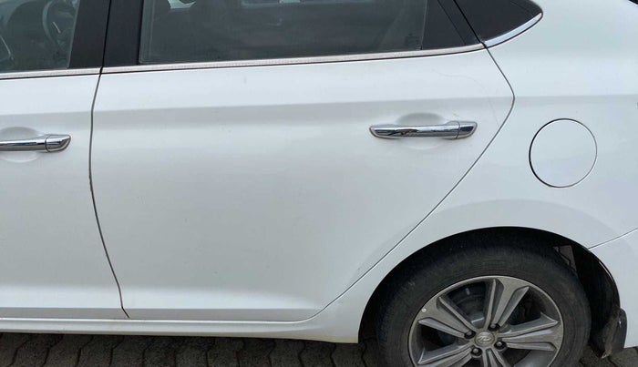 2019 Hyundai Verna 1.6 VTVT SX O, Petrol, Manual, 57,472 km, Rear left door - Minor scratches