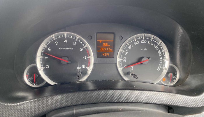 2014 Maruti Swift VXI, Petrol, Manual, 80,463 km, Odometer Image