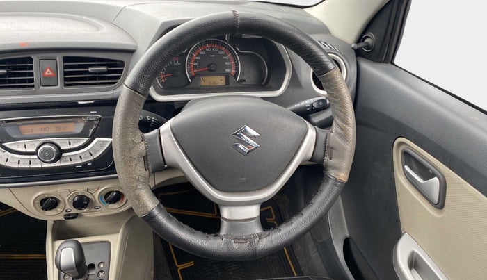 2015 Maruti Alto K10 VXI AMT, Petrol, Automatic, 9,531 km, Steering Wheel Close Up