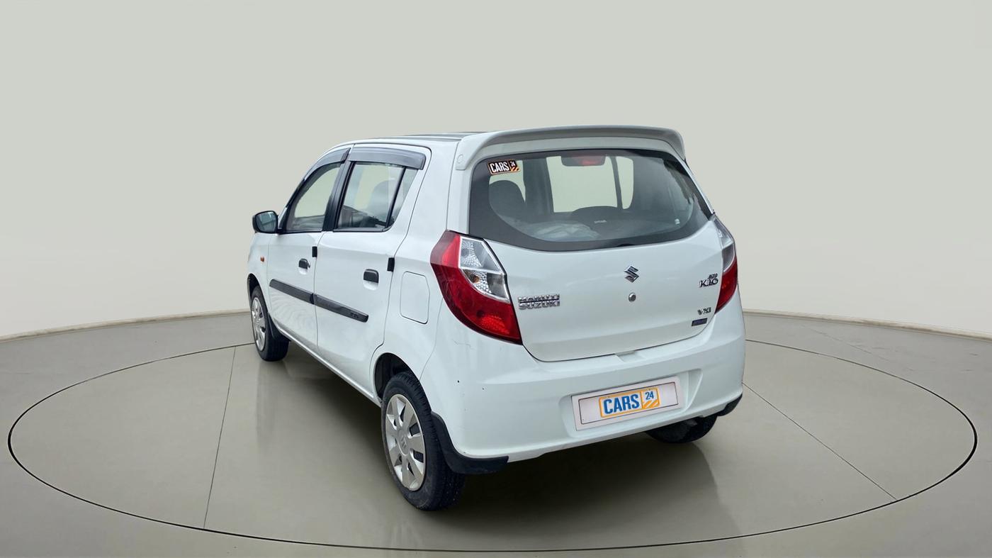 2015 Maruti Alto K10 VXI AMT, Petrol, Automatic, 9,531 km, Left Back Diagonal
