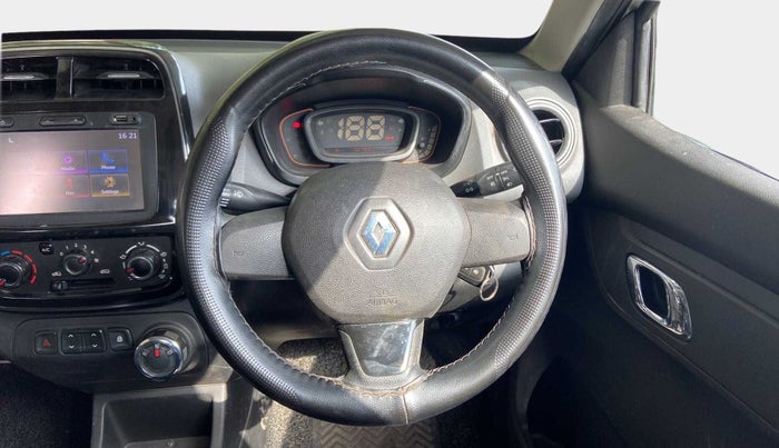 2018 Renault Kwid RXT 1.0 AMT, Petrol, Automatic, 70,759 km, Steering Wheel Close Up