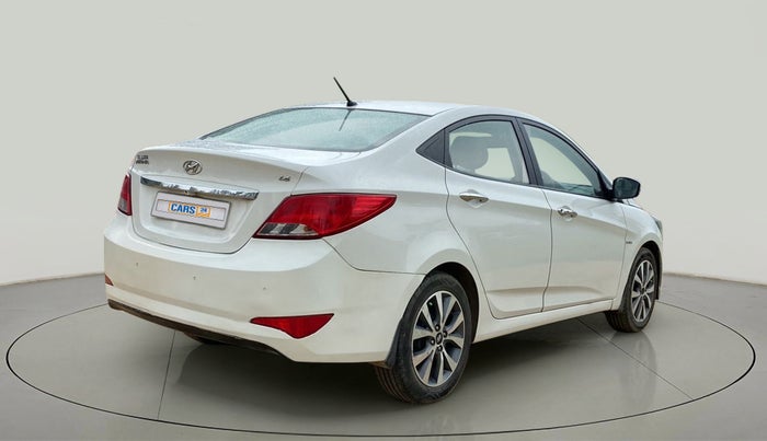 2015 Hyundai Verna FLUIDIC 4S 1.6 VTVT S(O), Petrol, Manual, 94,782 km, Right Back Diagonal